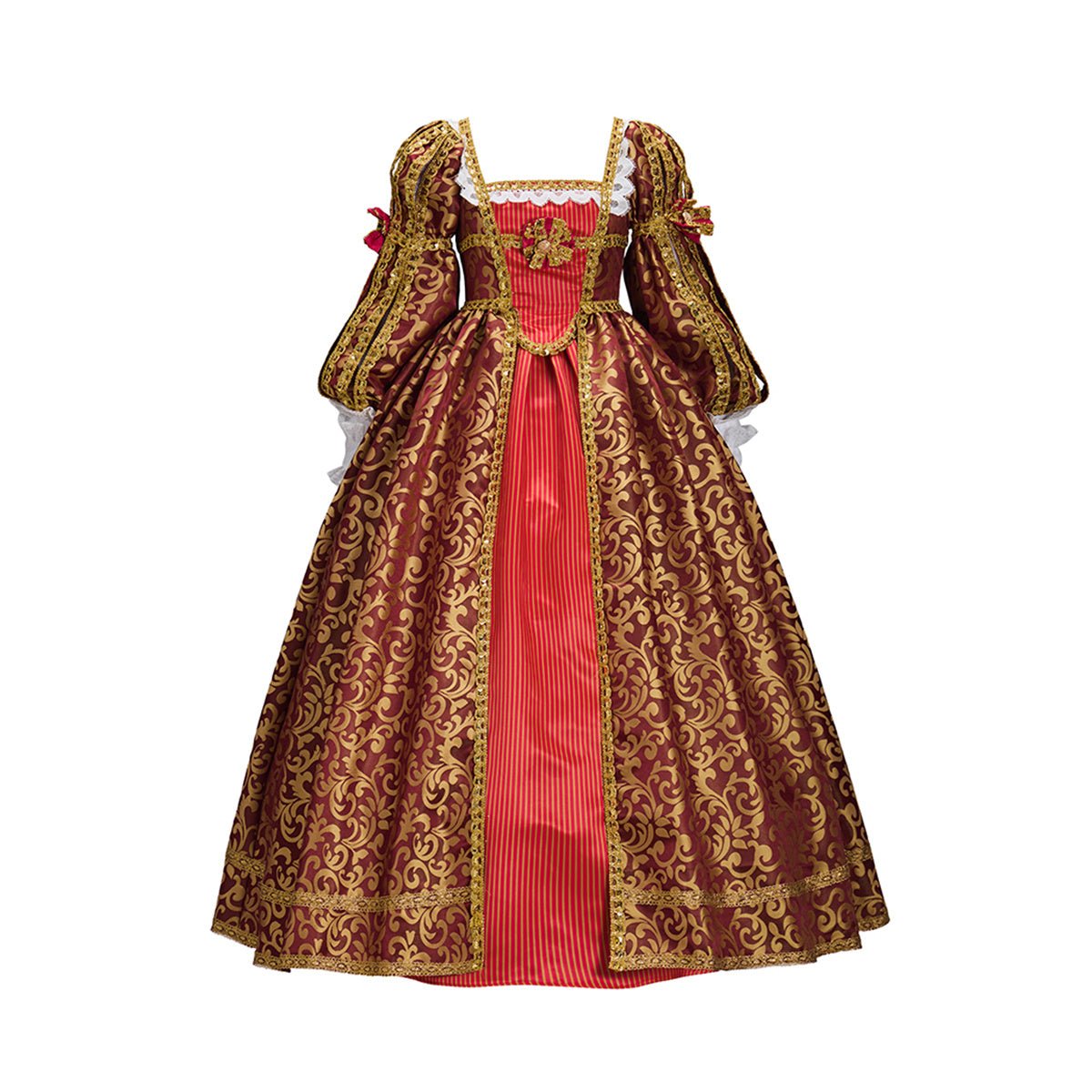 Королевская Благородная Леди Плащ с Капюшоном – Элегантное Аниме Платье для Косплея