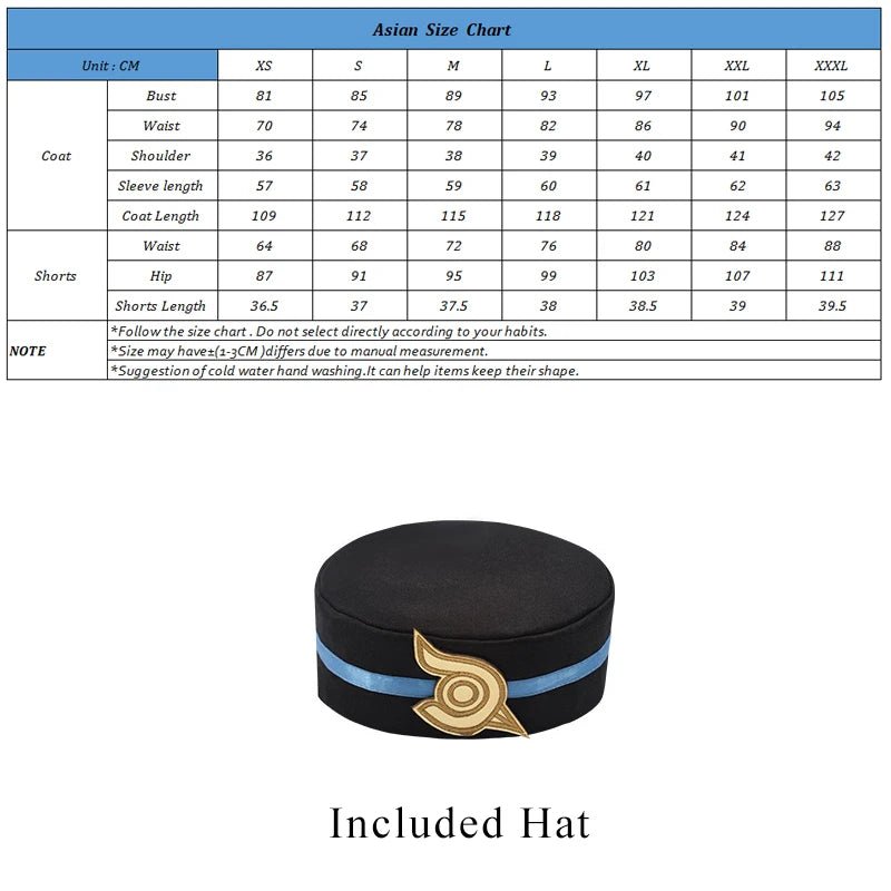 Костюм для косплея Миши из игры Honkai Star Rail - Очаровательный отельный Bellboy