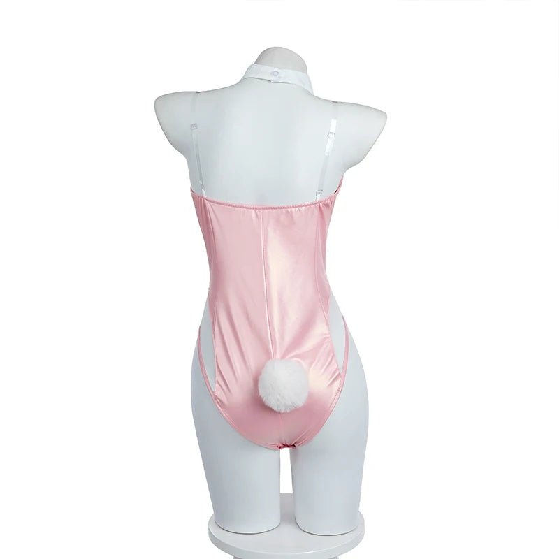 Костюм кролика Марта 7 Honkai Star Rail для женщин - Розовый комбинезон для косплея
