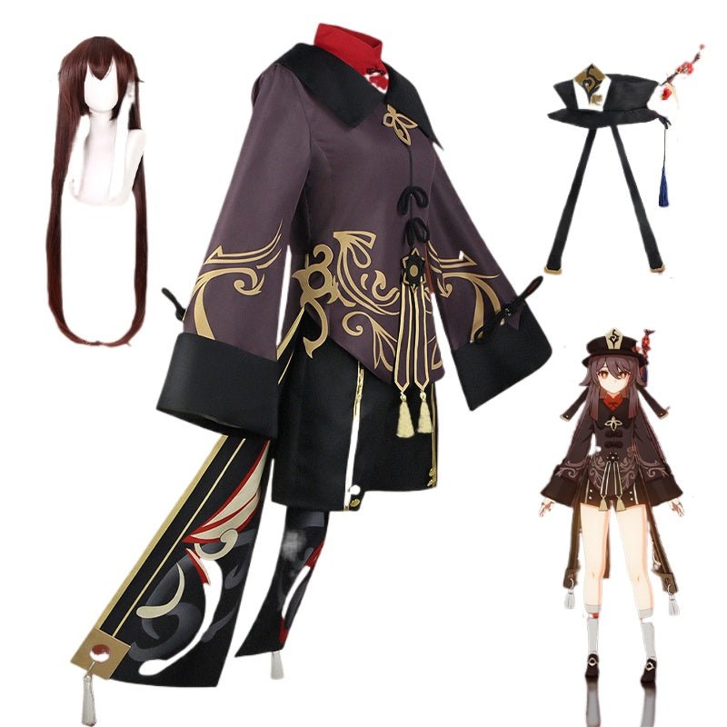 Костюм Ху Тао для косплея Genshin Impact - Идеальный наряд для фанатов