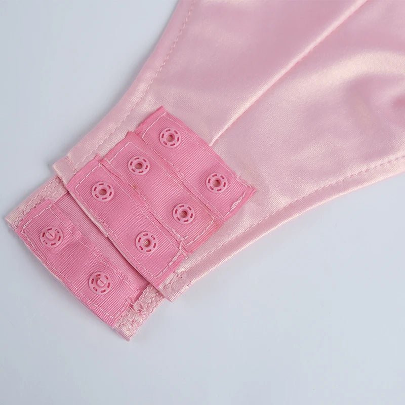 Костюм кролика Марта 7 Honkai Star Rail для женщин - Розовый комбинезон для косплея