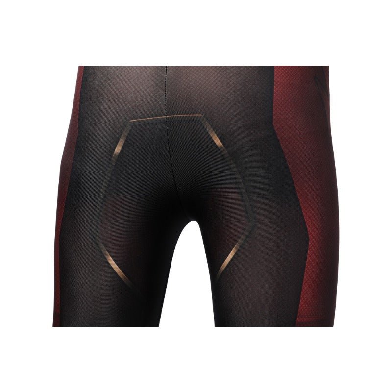 Костюм Флэша Барри Аллена для детей на Хэллоуин 3D принт комбинезон маска