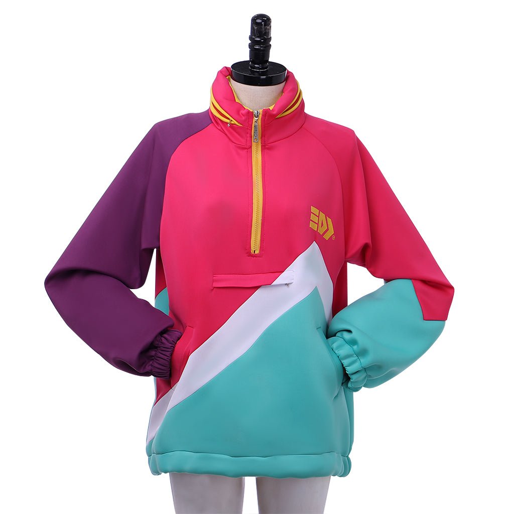 Костюм для косплея Inkling Squid из Splatoon 2 - Повседневный унисекс свитшот пальто для взрослых