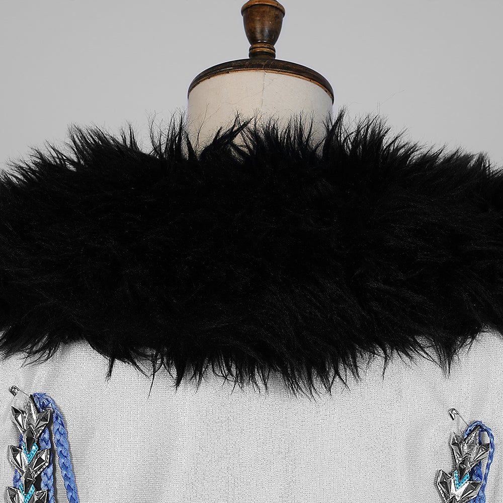 Genshin Impact Плащ Фатуи Костюм для косплея Перр Панталон Тарталья Арлекин Доктор Сандрон Коломбина Регретор