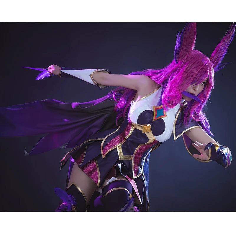 Костюм для косплея LOL Star Guardian Xayah с плащом, женский