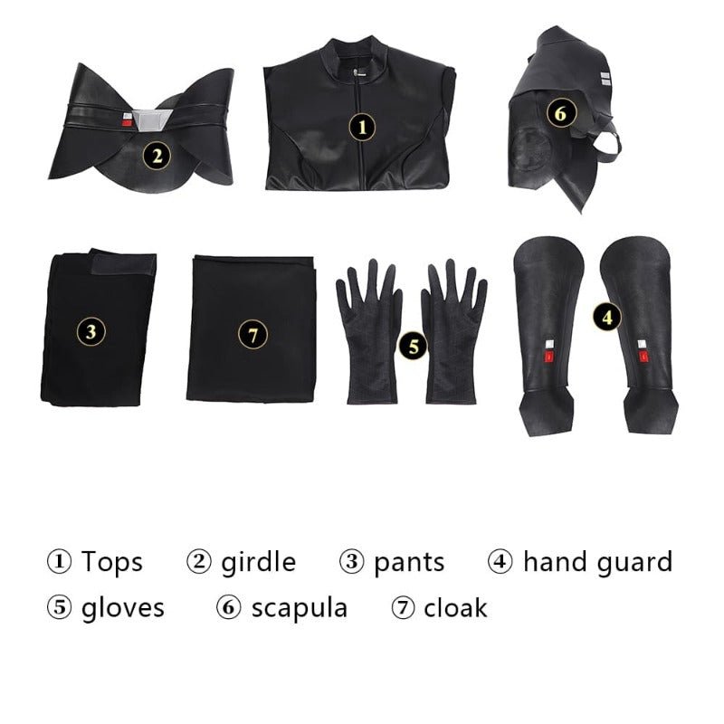 Костюм Ревы Севандер для косплея, Звездные Войны, Хэллоуин, карнавал