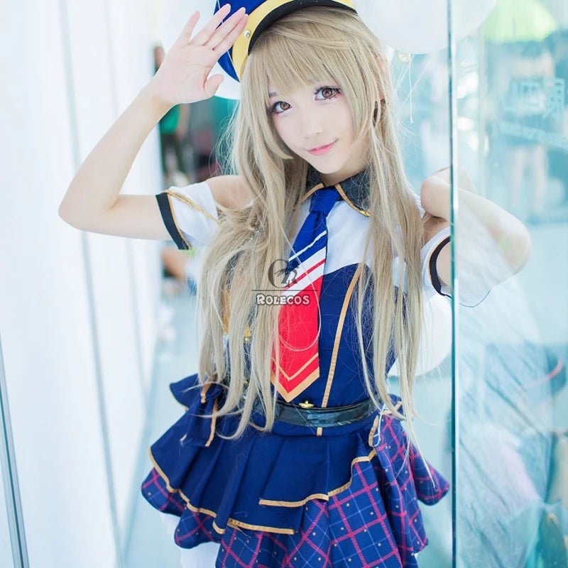 Костюм для косплея Kotori Minami из Love Live! в стиле лолита, полицейский костюм для женщин на Хэллоуин