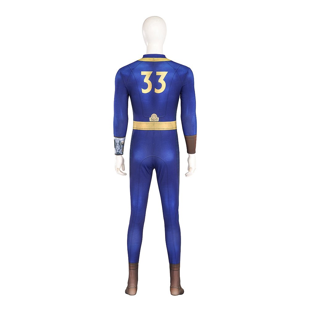 Костюм Vault Dweller из Fallout для мужчин - Bodysuit для косплея