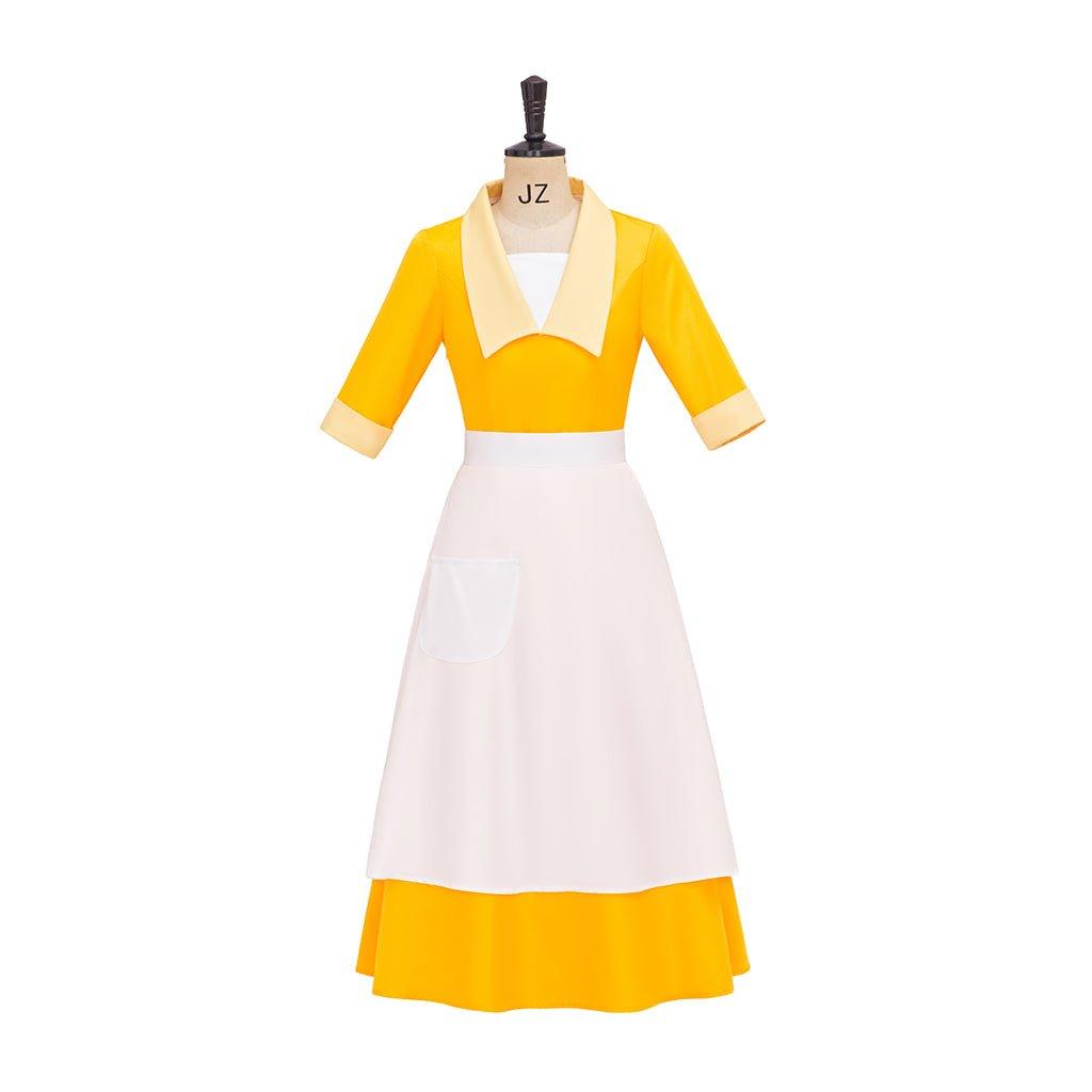 Женский костюм горничной для косплея | Платье, вдохновлённое Тианой