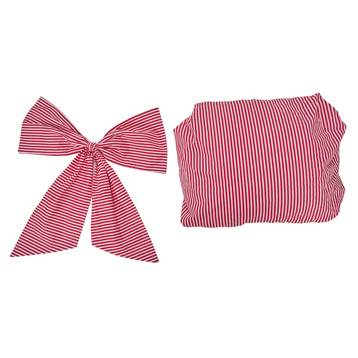 Викторианское красное полосатое платье – Элегантный косплей костюм для любителей аниме и готики