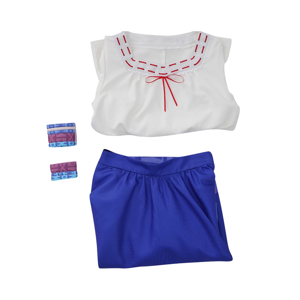 Костюм для косплея Луизы Мадригал из 'Энканто' - Женский наряд на Хэллоуин