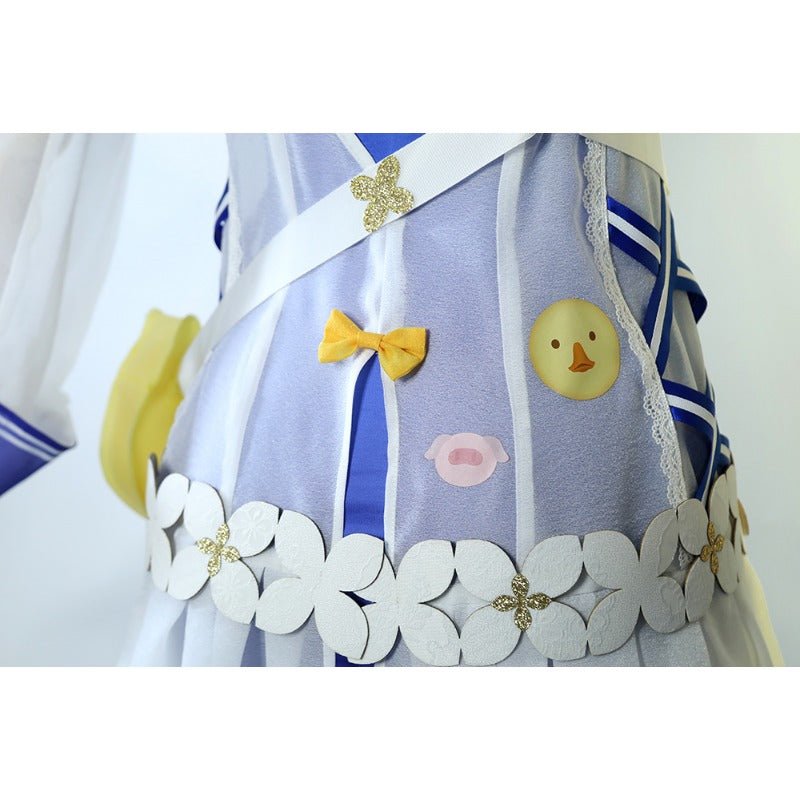 Genshin Impact Барбара Купальник Косплей Костюм с Сумкой для Лета