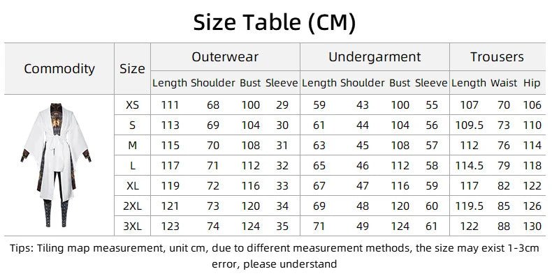 Косплей костюм Эрлан Шен из Черной Легенды Вукон – Боевой костюм Ян Цзянь | Игровая роль для взрослых | Костюм на Хэллоуин