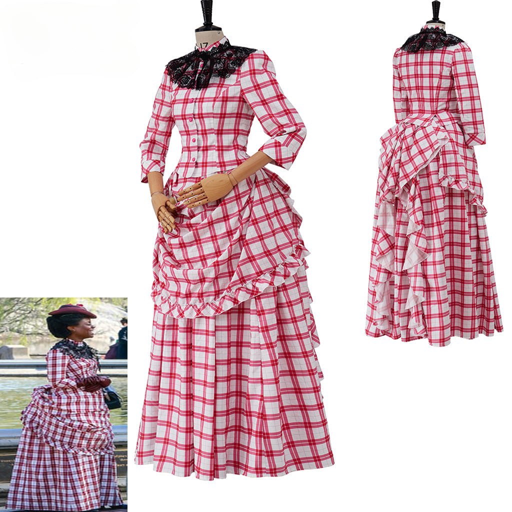 Косплей костюм Пегги Скотт из «Позолоченного века» | Викторианское платье с кринолином | Бальное платье эпохи Гражданской войны