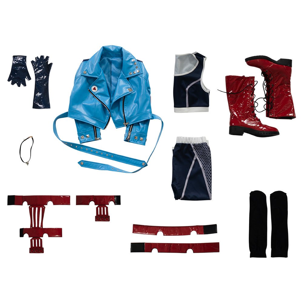 Костюм Кэмми Уайт для косплея - наряд из Street Fighter 6 для Хэллоуина и игровых мероприятий