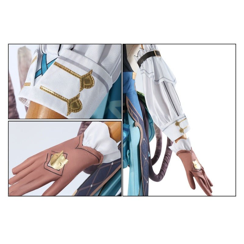 Костюм для косплея Киры из Genshin Impact - Новый образ Фантомного Рейнджера