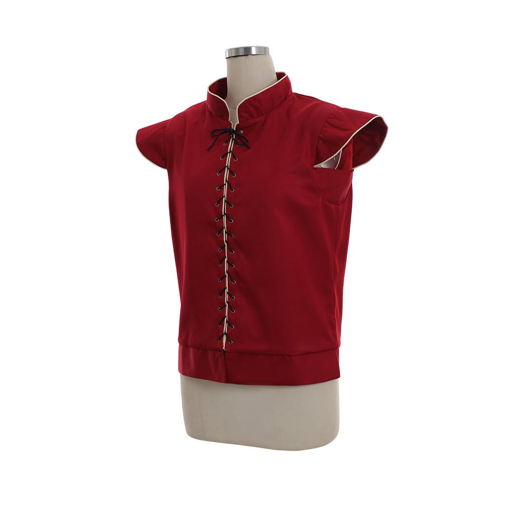 Средневековый мужской готический дублет жилет – Ренессанс косплей красный жилет костюм | Animegrad Средневековая серия