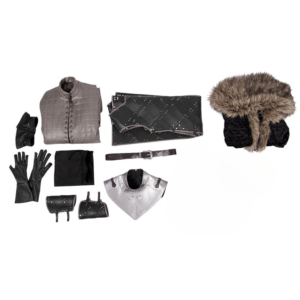 Костюм Джона Сноу из Игры Престолов 8 сезона - Высокое Качество