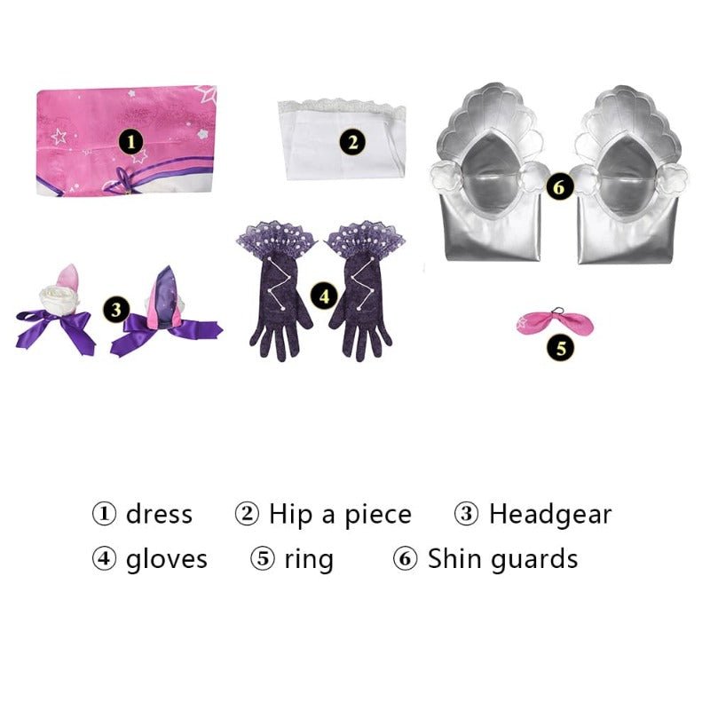 Костюм для косплея Мукуро Хошимия из Date A Live на карнавал и Хэллоуин