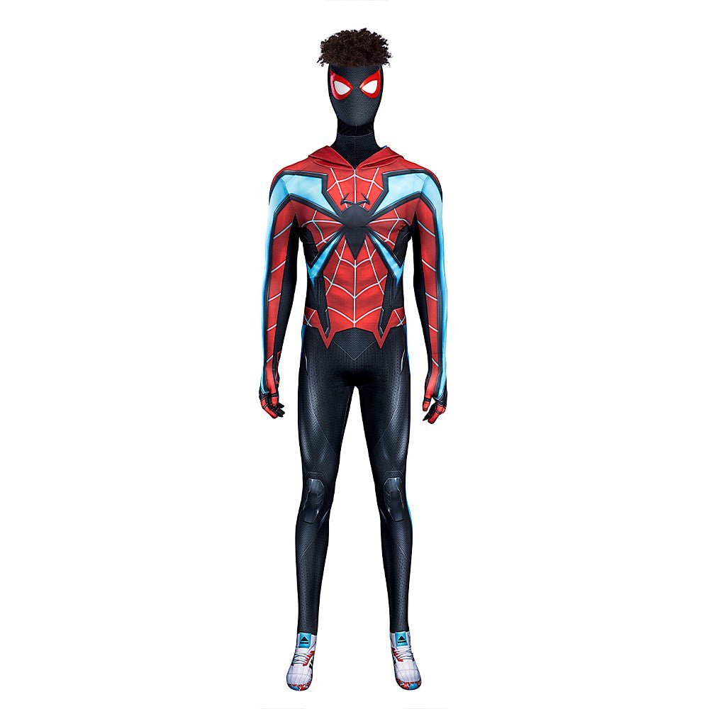 Костюм Spider-Man Miles Morales Evolution Suit для Хэллоуина и мероприятий
