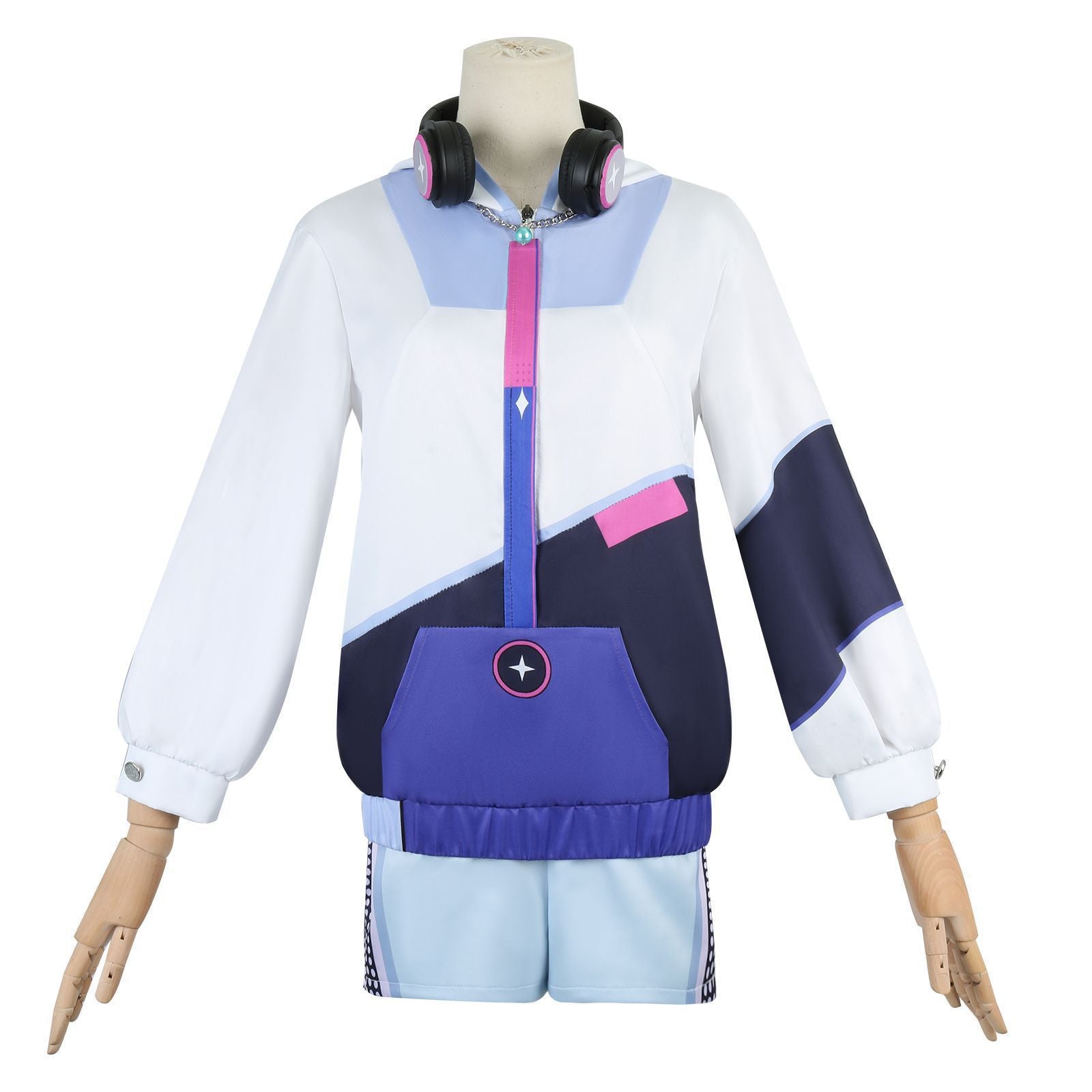 Костюм для косплея Qiqi из Genshin Impact – Полный набор с точным дизайном из игры