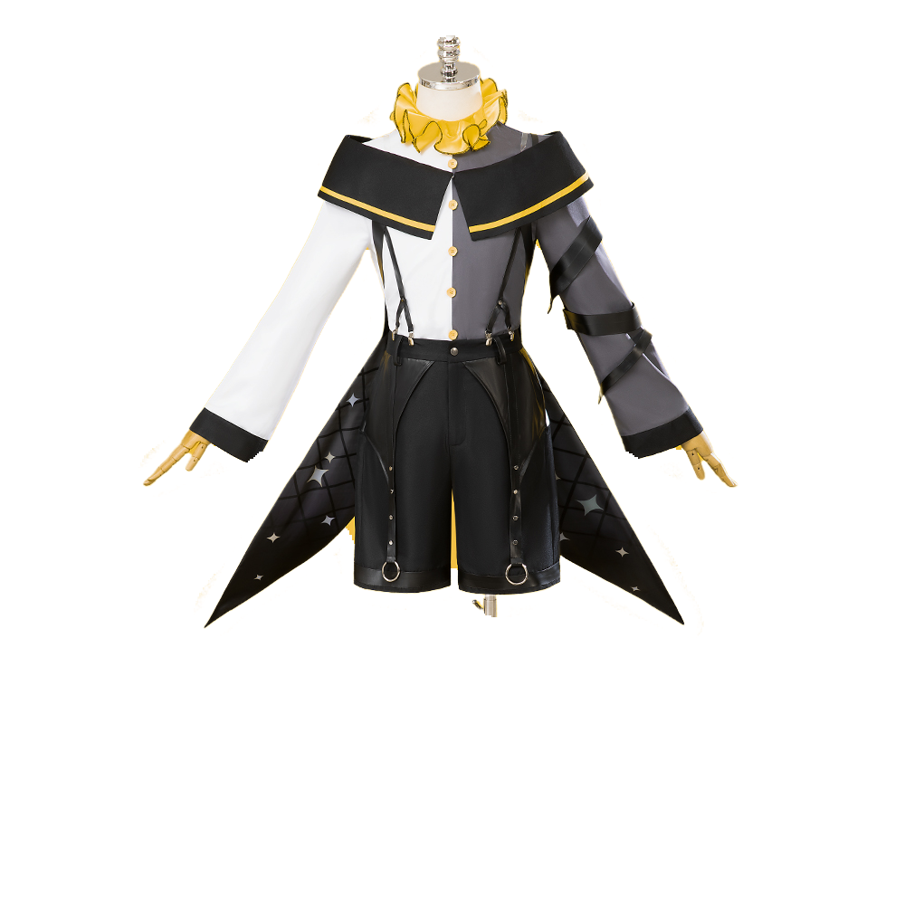 Костюм Кагамине Лен для косплея - Вокалоид музыкальный наряд