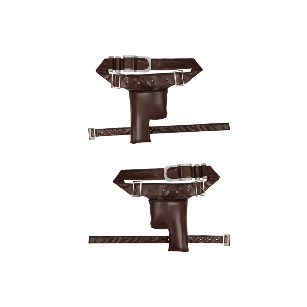 Женский костюм Aurra Sing для косплея - Красный комбинезон с поясом Полный набор