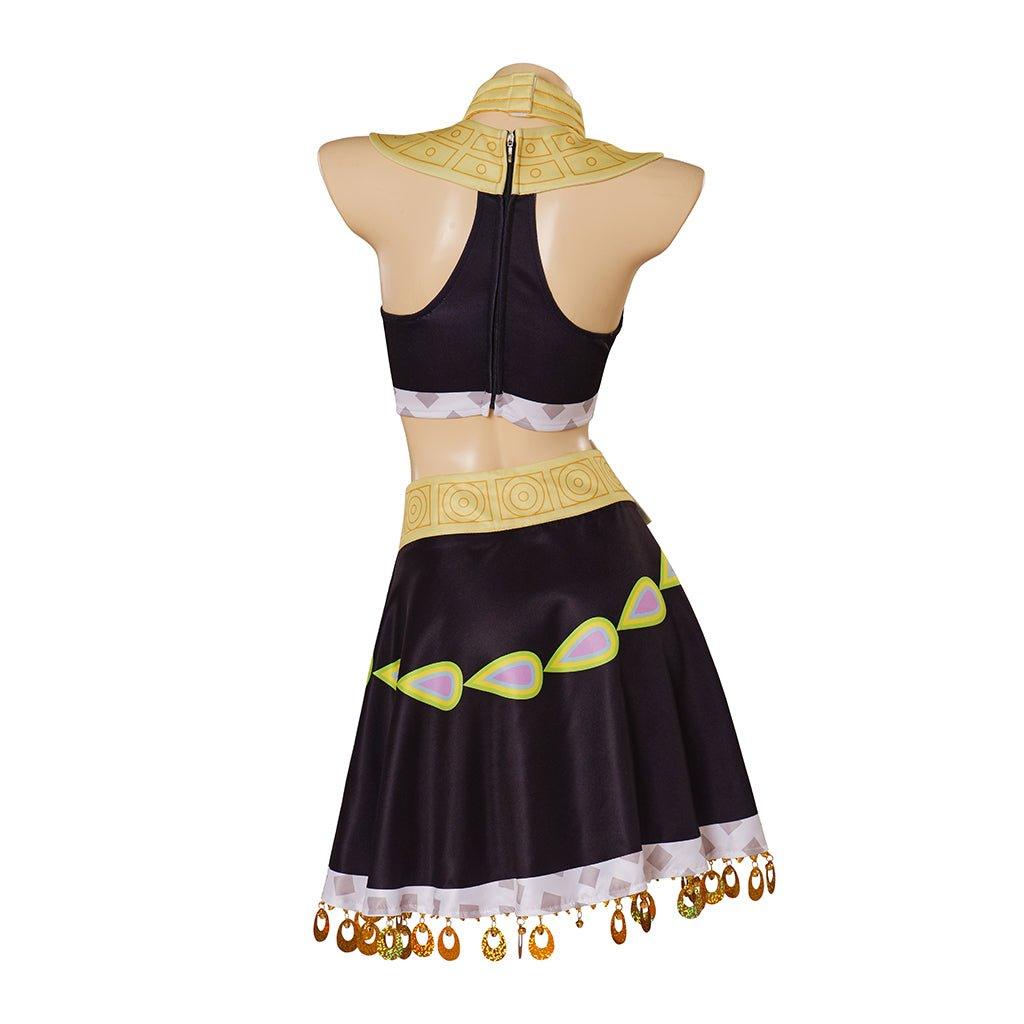 Костюм для косплея Леди Риджу для женщин | Сексуальная верхняя часть юбка наряд | Хэллоуин и карнавальное платье