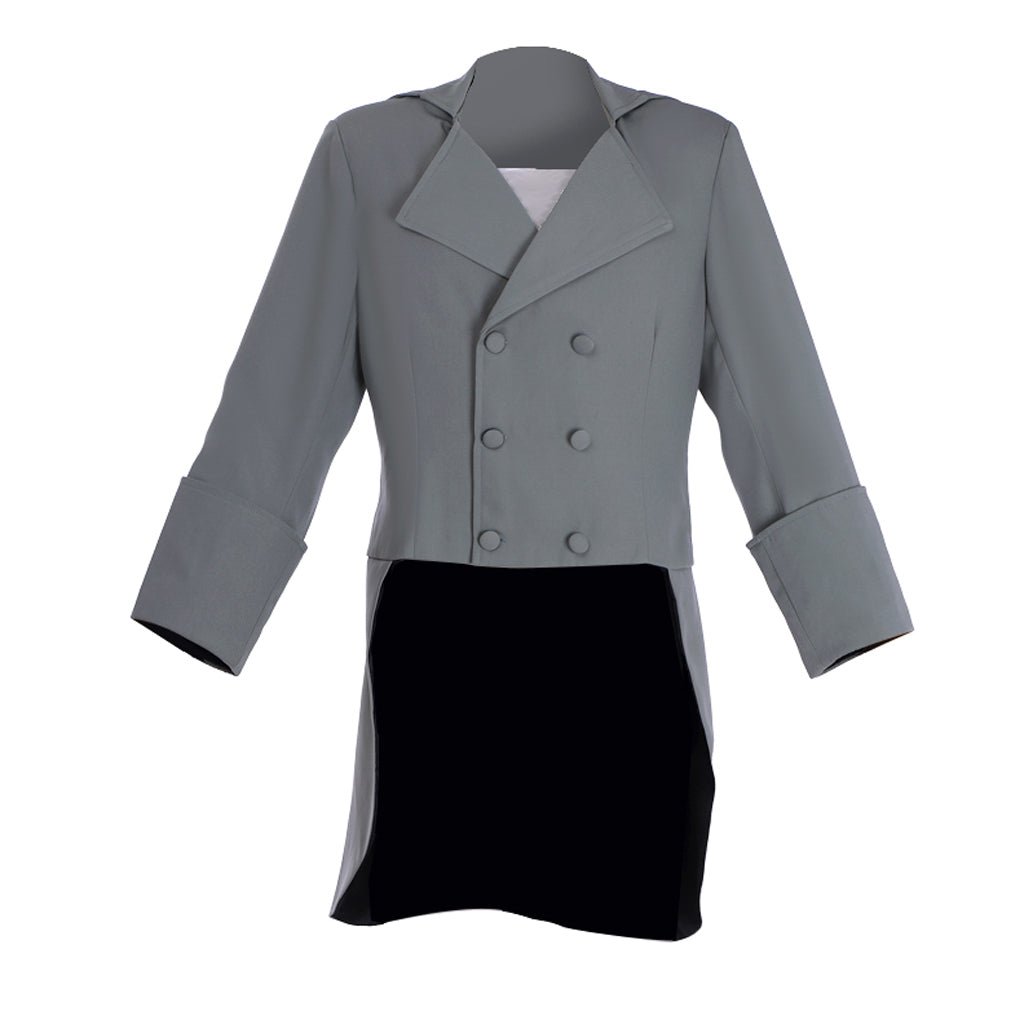 Викторианский регентский высокопоясный фрак | Историческое мужское пальто с падающей передней частью | Индивидуального изготовления Animegrad средневековая серия