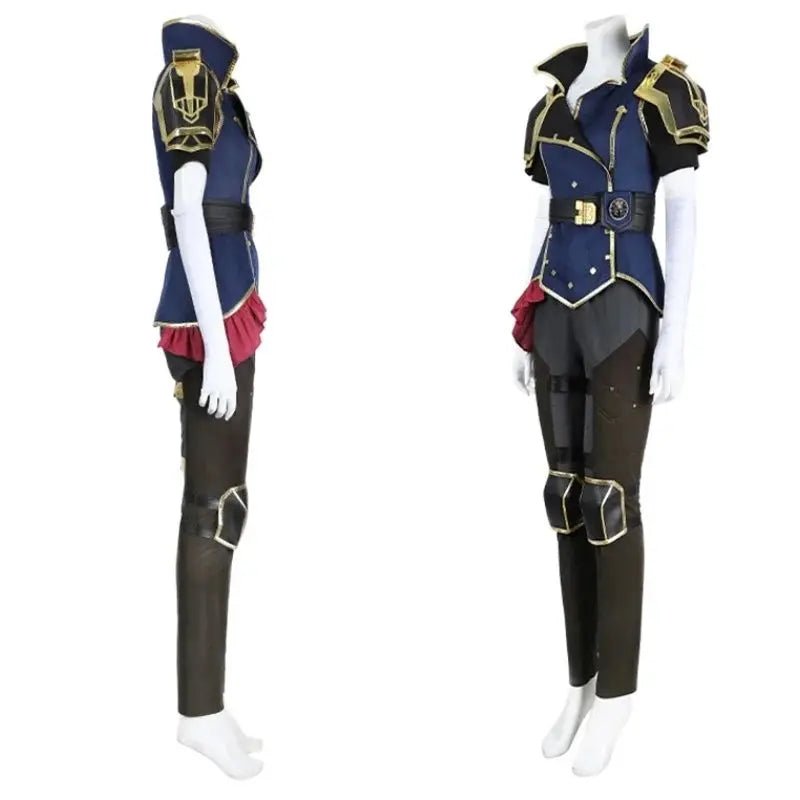 Косплей костюм Arcane Vi для женщин с аксессуарами для Хэллоуина и вечеринок