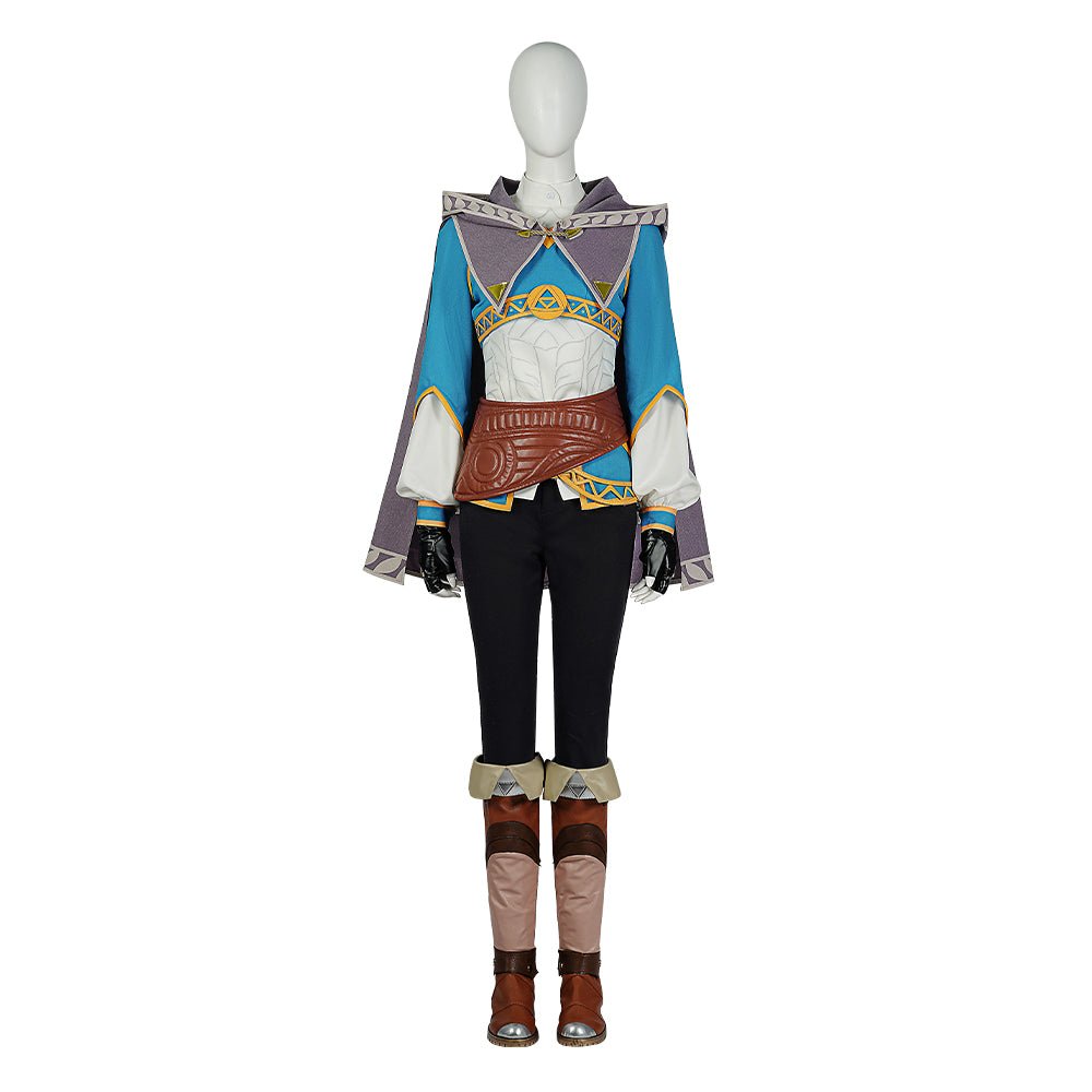 Костюм для косплея Принцессы Зельды из 'Слёзы Королевства' – Элегантный наряд для Хэллоуина, вечеринок и коллекционеров