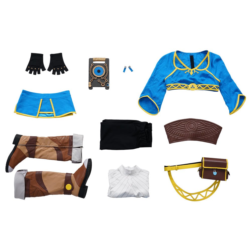 Костюм Принцессы Зельды для косплея по игре The Legend of Zelda: Breath of the Wild