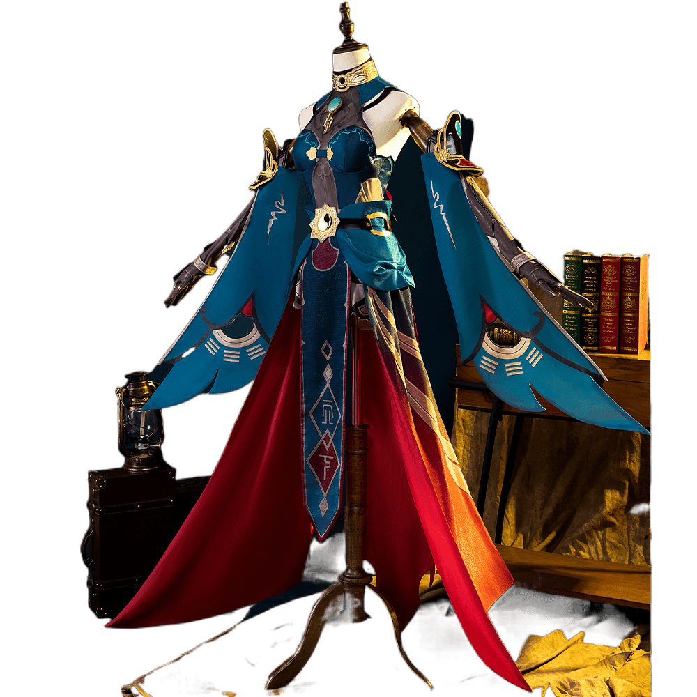 Костюм для косплея Xueyi из Honkai Star Rail с париком и аксессуарами