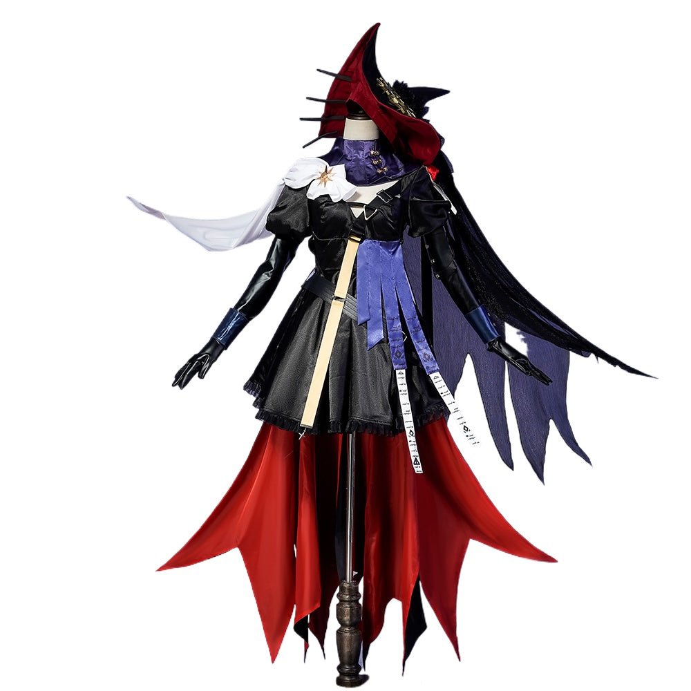 Костюм Arknights Skadi - Рожденный Одним - Наряд Призрачной Акулы Премиум Косплей