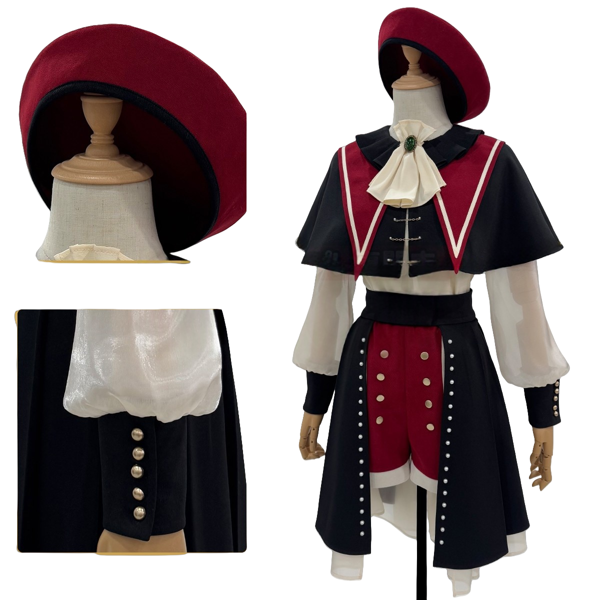 Костюм для косплея Wakaba Mutsumi из BanGDream Ave Mujica - Высокое качество