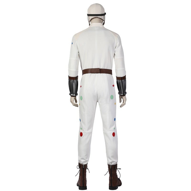 Костюм для косплея Polka-Dot Man из фильма 'Отряд самоубийц 2' с обувью на Хэллоуин