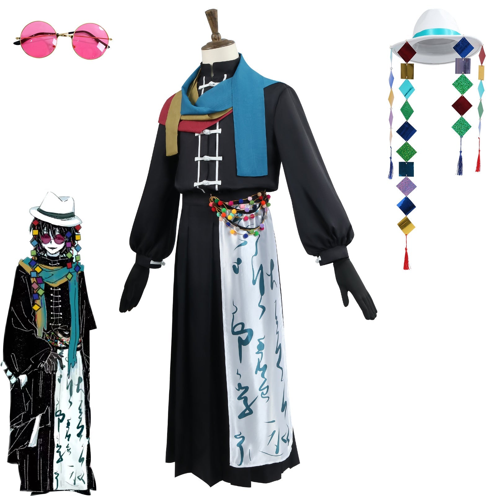 Косплей костюм 'История призраков седьмой ночи' – Чэ Фучжао и Хуа Цин