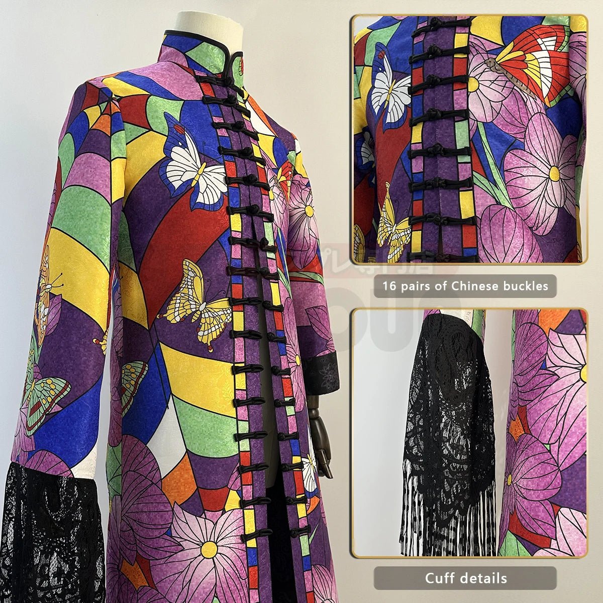 Косплей костюм Ран Хайтани из Токийских Мстителей: Куртка, Брюки, Парик для Хэллоуина и Рождества