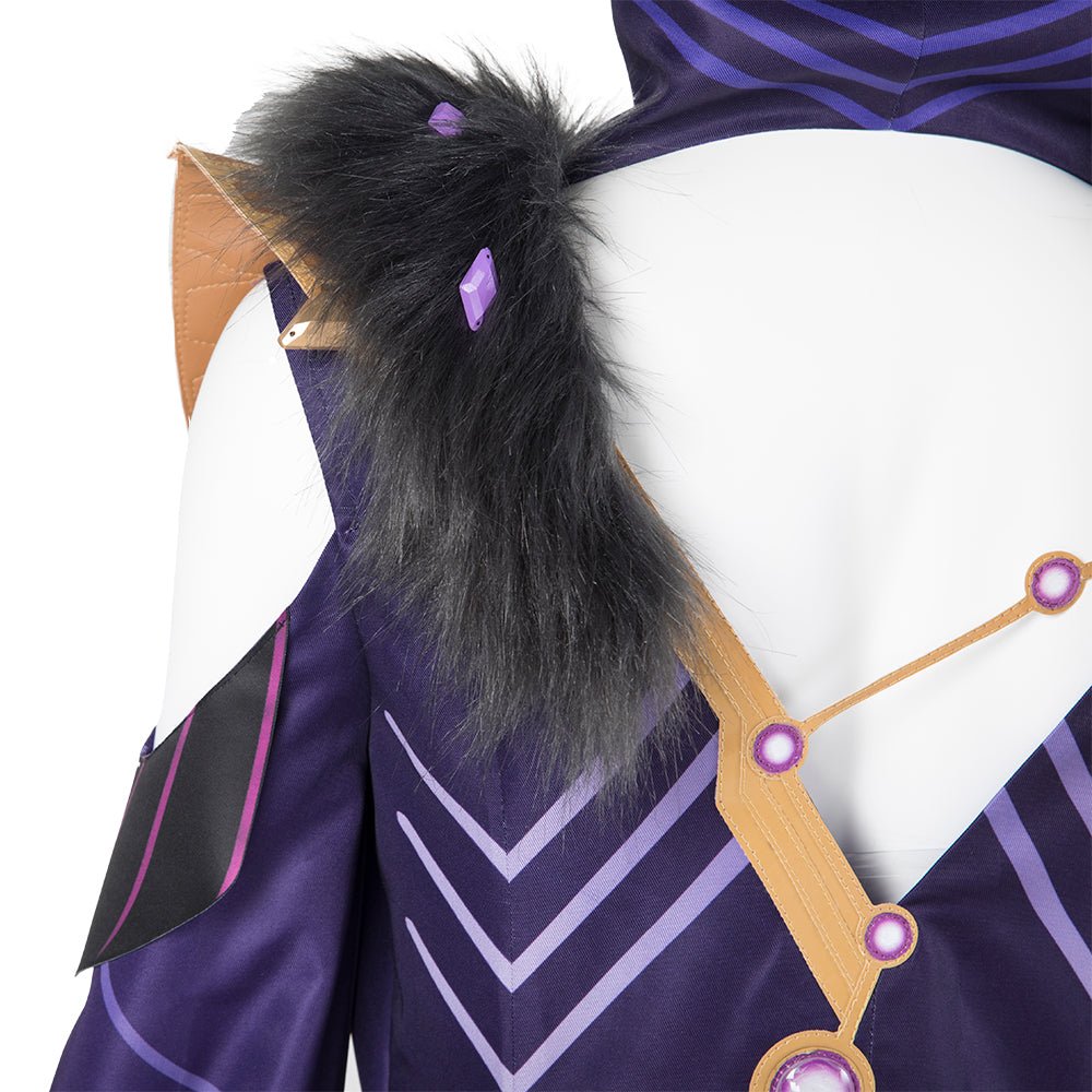 Электризующий косплей: Genshin Impact - Костюм Мага Громового Писца