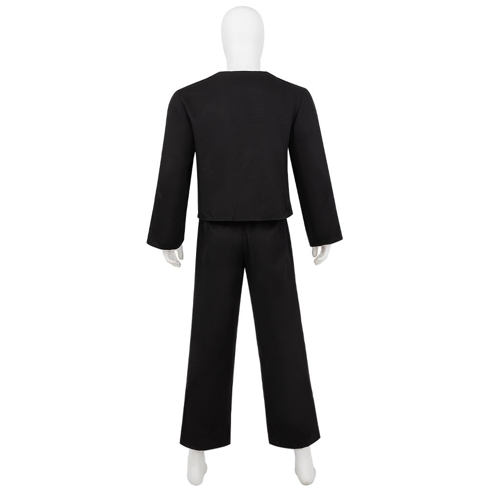 Косплей костюм Черного Ниндзя Рейнджера Power Rangers - Аутентичный дизайн для фанатов