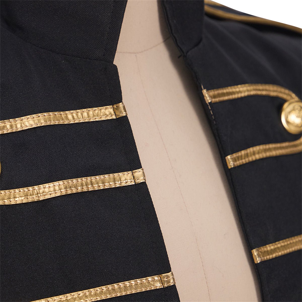 Средневековый вышитый черный плащ - костюм для косплея аниме и ренессансных ярмарок