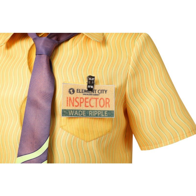 Костюм для косплея Уэйда Рябь из Disney Elemental на Хэллоуин