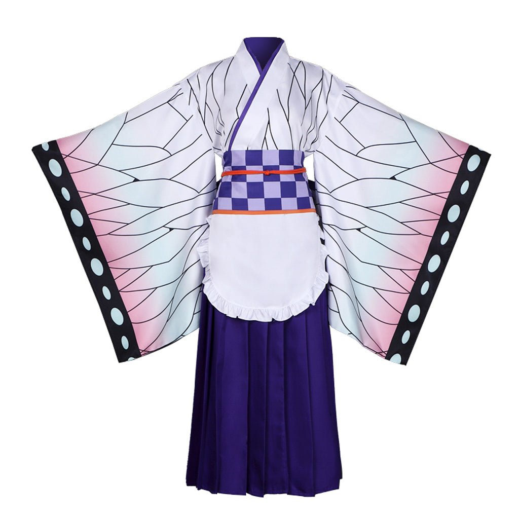 Аниме Косплей Костюм Шинобу Кочо в стиле Лолита с фартуком из 