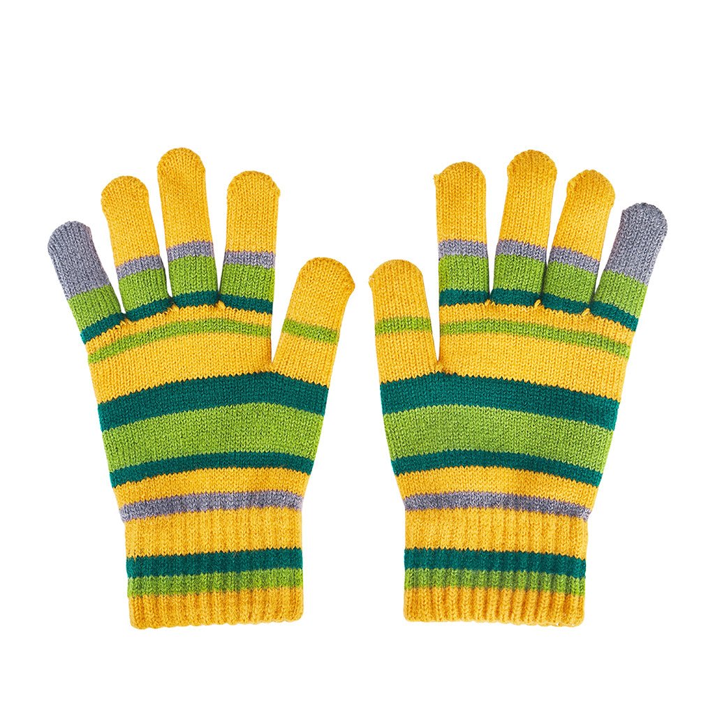 Полосатые перчатки Коралины – Идеальный выбор для Хэллоуина и любителей косплея