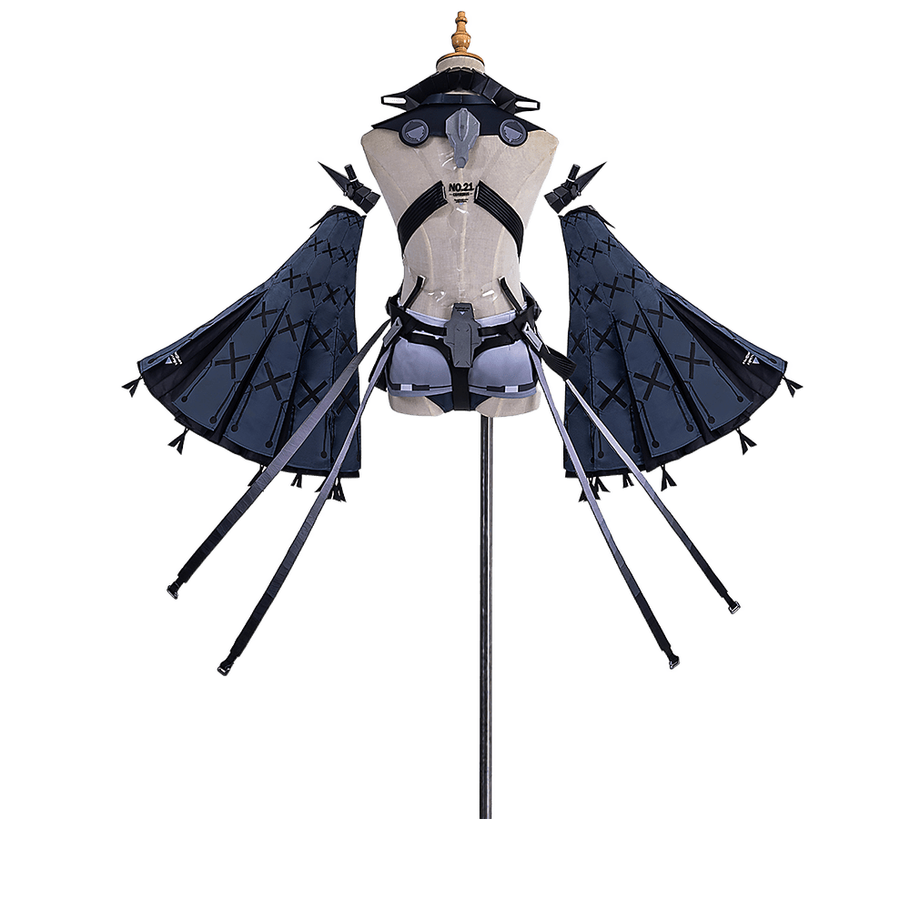 Костюм для косплея No. 21 Crimson Abyss из Punishing: Gray Raven - Игровой наряд для Хэллоуина