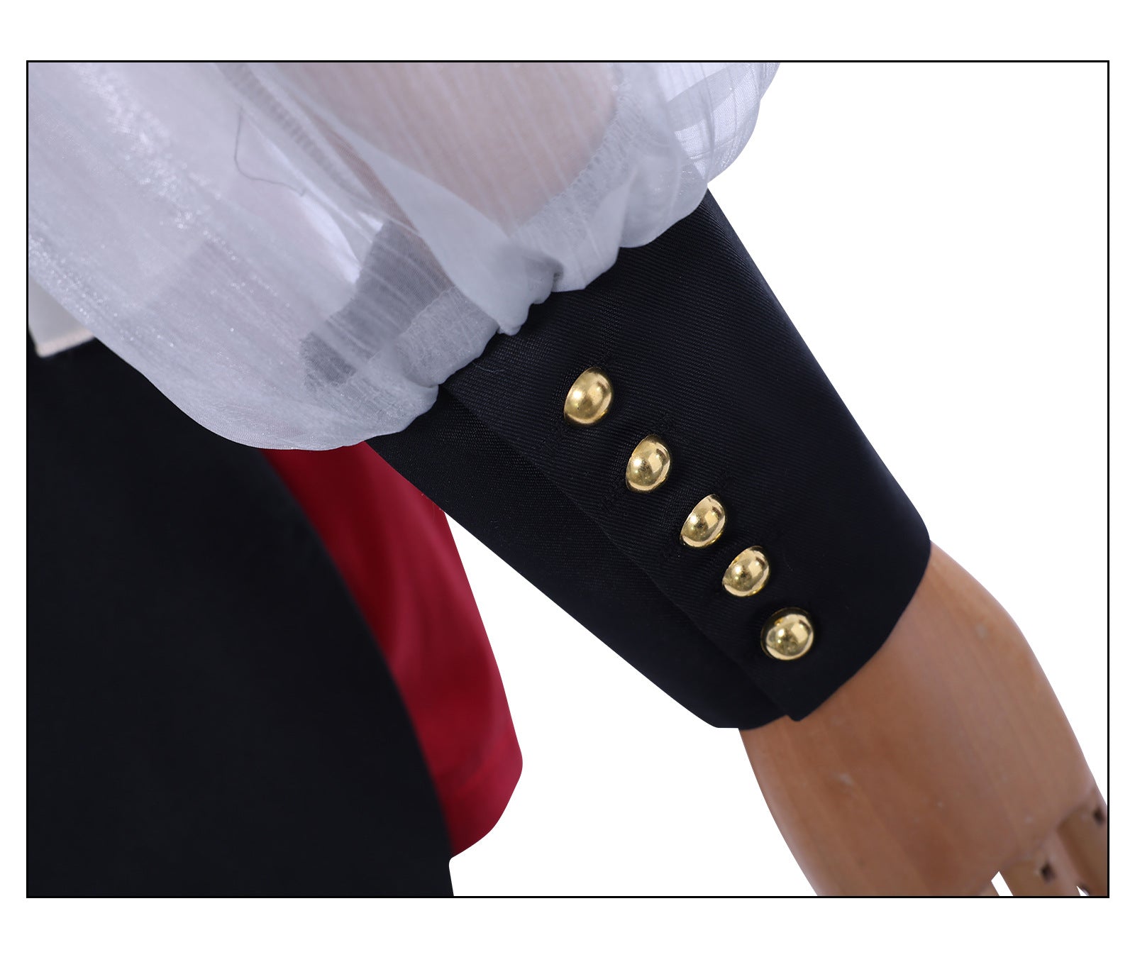 Костюм для косплея Yutenji Wakamugi из BanG Dream! Ave Mujica в готическом стиле на Хэллоуин