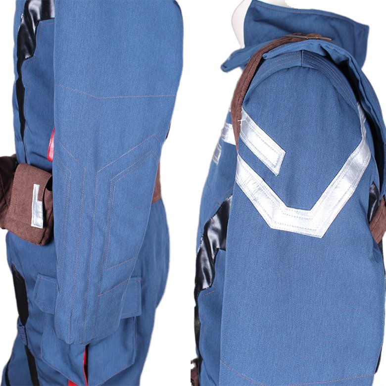 Костюм Капитана Америки для косплея новый