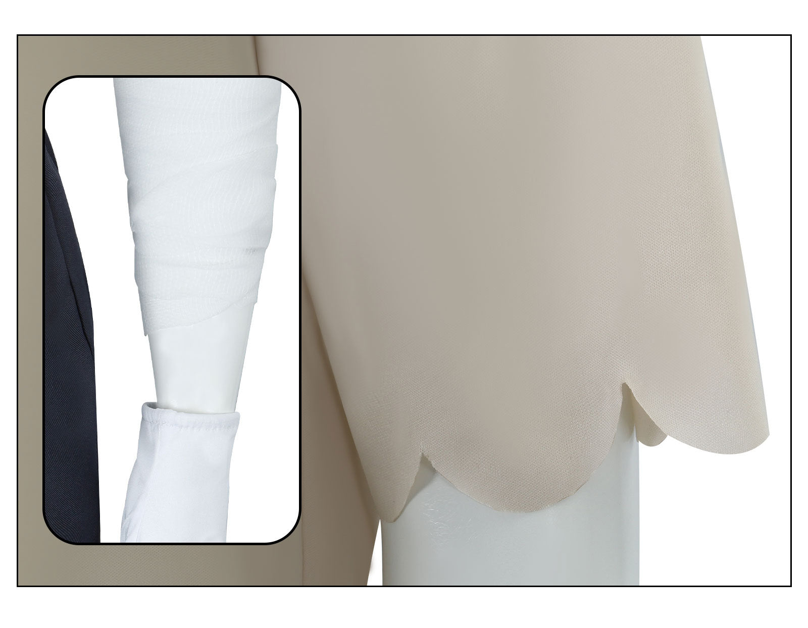 Костюм для косплея Little Nightmares 3 - Low как Беглец на Хэллоуин