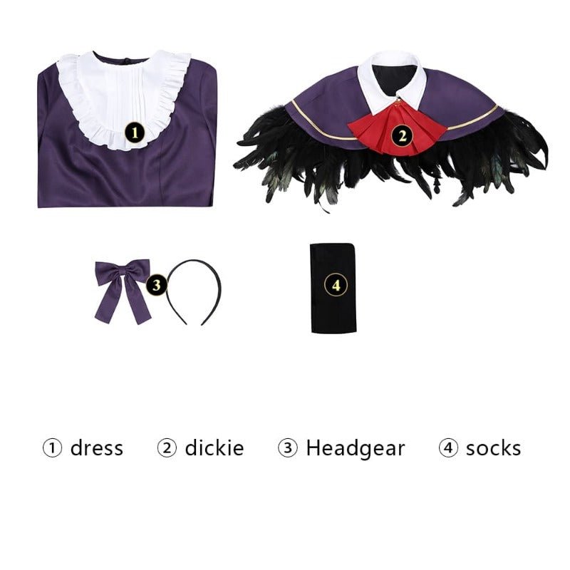 Костюм Акеми Хомура для косплея Puella Magi Madoka Magica для женщин