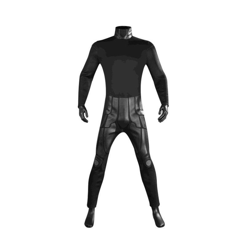 Костюм супергероя Бэт Найт для взрослых с комбинезоном, плащом и маской на Хэллоуин